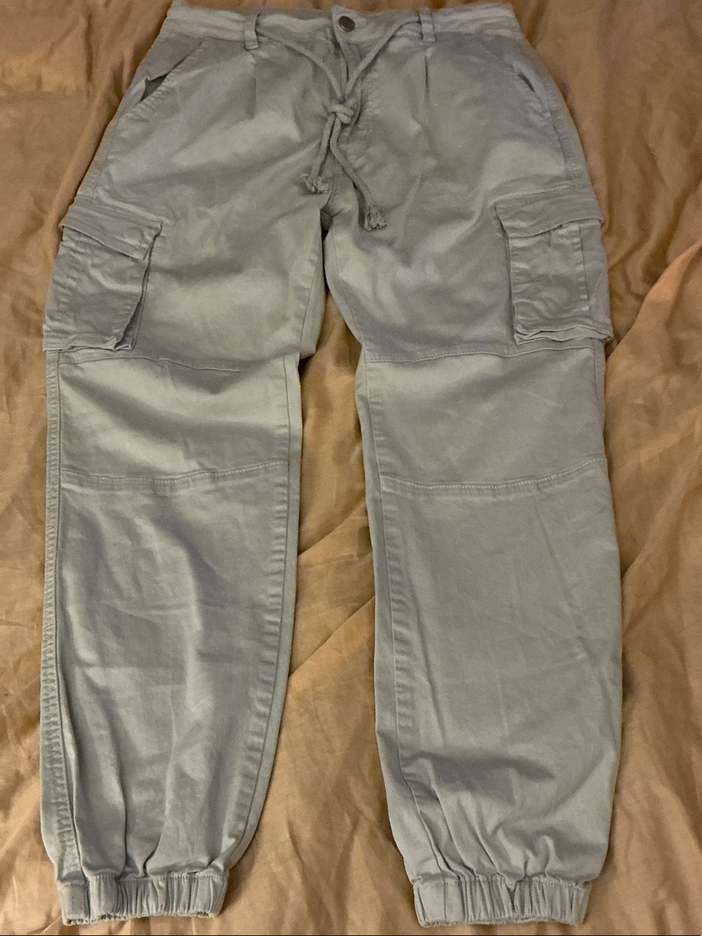 American Bazi Cargo Joggers in Light blue